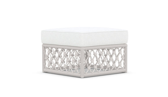 Amelia Ottoman + Polar Cushion