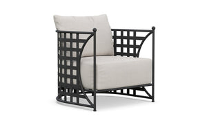 Athens Club Chair + Linen Cushion