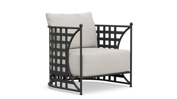 Athens Club Chair + Linen Cushion