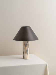 Cline table lamp / Calacutta viola marble and bronze