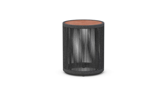 Malta Side Table Pebble - Umber Dekton Top