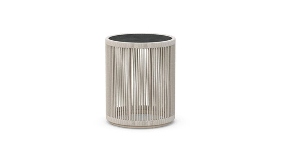 Malta Side Table Birch - Micron Dekton Top