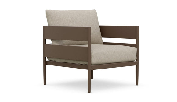 Melbourne Club Chair + Cashew Cushion