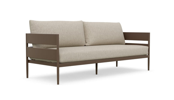Melbourne 3 Seat Sofa + Cashew Cushion