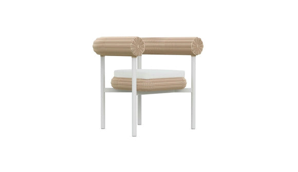 Texoma Dining Chair + Polar Cushion