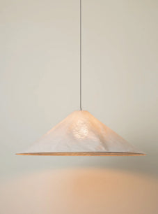 Siya oversized pendant / Linen