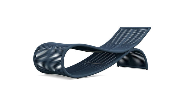 Wave Chaise Lounge Deep Royal