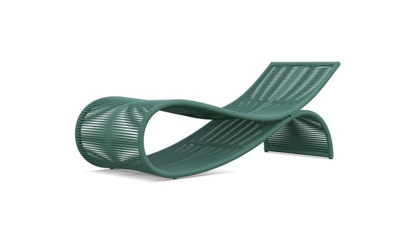 Wave Chaise Lounge Hunter