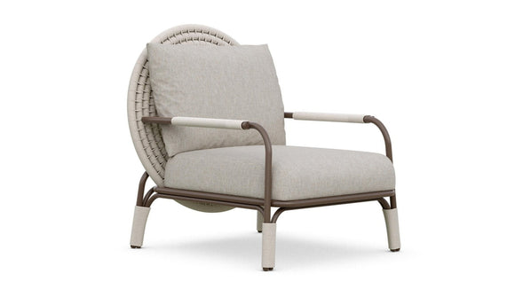 Zahara Club Chair Morel + Wheat Cushion
