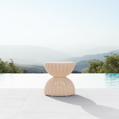 Cabo Side Table Almond