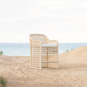 Kiawah Counter Stool + Cloud Cushion