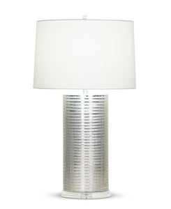 Solstice Table Lamp / Off-White Linen Shade