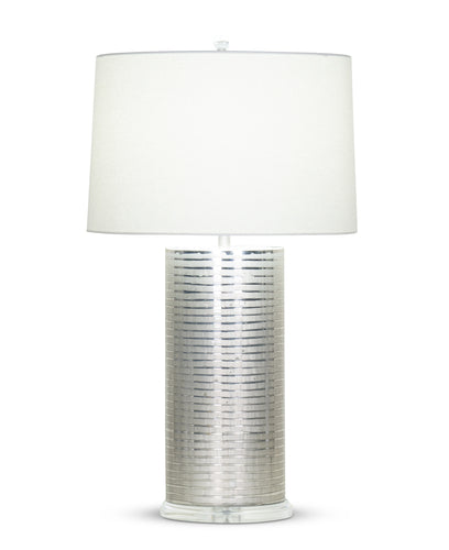 Solstice Table Lamp / Off-White Linen Shade