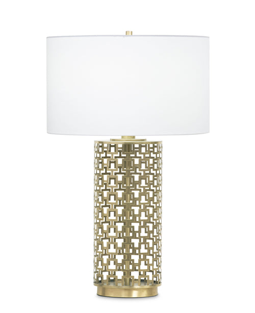 Aspen Table Lamp / Off-White Cotton Shade