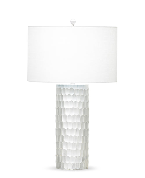 Cassis Table Lamp / Off-White Linen Shade