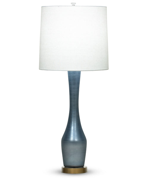 Roberts Table Lamp / Off-White Linen Shade