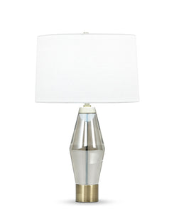 Brooks Table Lamp / Off-White Linen Shade