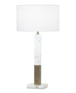 Sanders Table Lamp / Off-White Cotton Shade