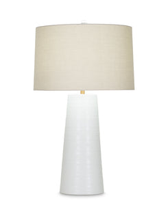 Annabelle Table Lamp / Beige Cotton Shade