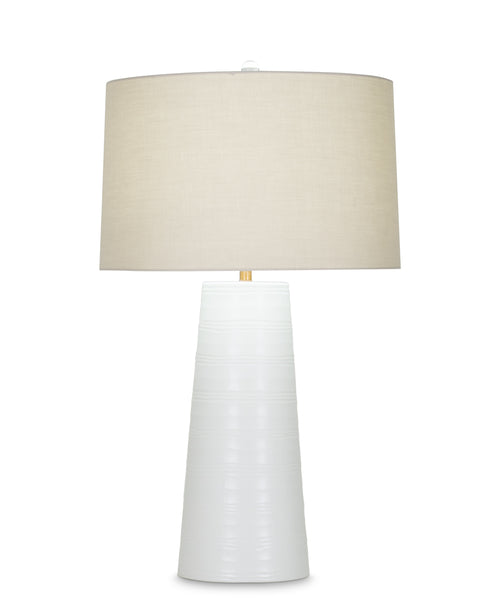 Annabelle Table Lamp / Beige Cotton Shade