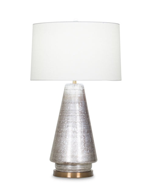 Bronte Table Lamp / Off-White Linen Shade