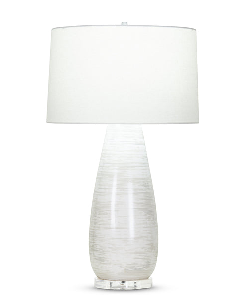 Simone Table Lamp / Off-White Cotton Shade