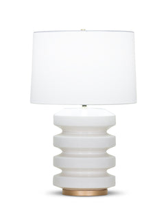 Rollins Table Lamp / Off-White Cotton Shade