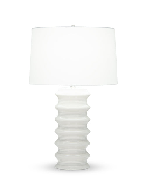 Downey Table Lamp / Off-White Cotton Shade