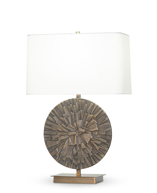Rory Table Lamp / Off-White Cotton Shade