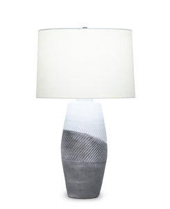 Aaron Table Lamp / Off-White Linen Shade