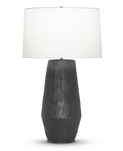Sebastian Table Lamp / Off-White Linen Shade