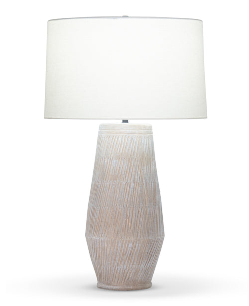 Adrian Table Lamp / Off-White Linen Shade