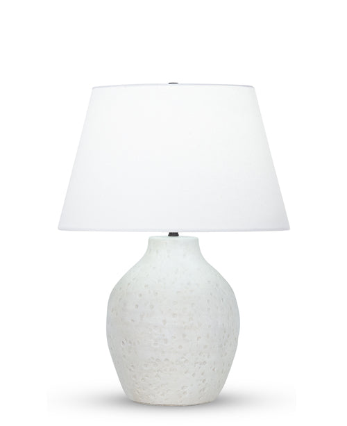 Luna Table Lamp / Off-White Cotton Shade