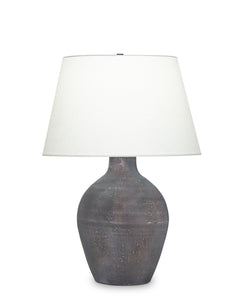 Theo Table Lamp / Off-White Linen Shade