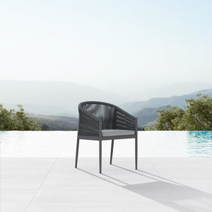 Catalina Dining Chair - Ash + Fog Cushion