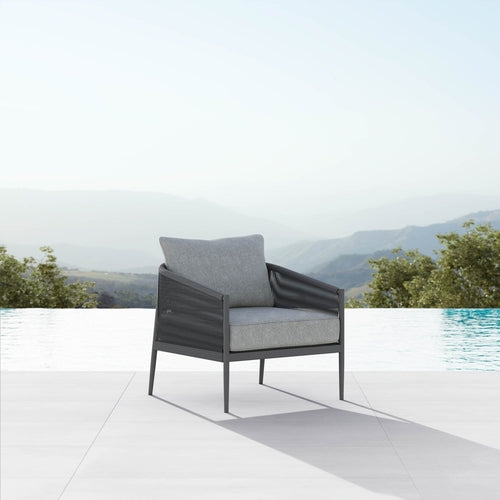 Catalina Club Chair - Ash + Fog Cushion