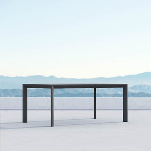 Porto 72" Dining Table - Charcoal