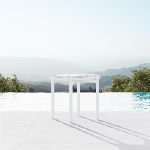 Verano Side Table - White