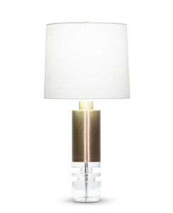 Scott Table Lamp / Off-White Cotton Shade