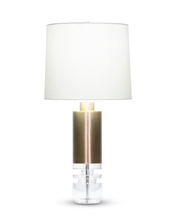 Scott Table Lamp / Off-White Cotton Shade